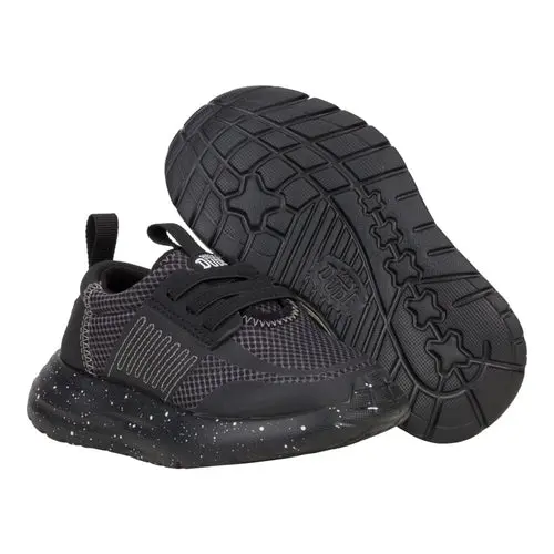 HEYDUDES Sirocco Play Toddler Varsity – Black/Black online