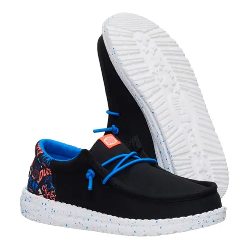 HEYDUDES Wally Funk Youth Game On – Black/Multi online