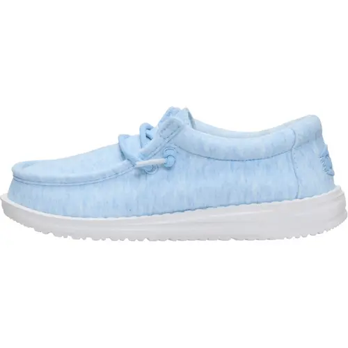 HEYDUDES Wally Youth Stretch Jersey – Light Blue online