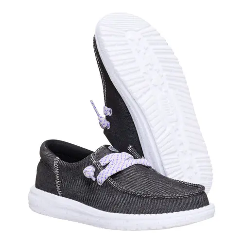 HEYDUDES Wendy Funk Youth Friendship Lace – Black online