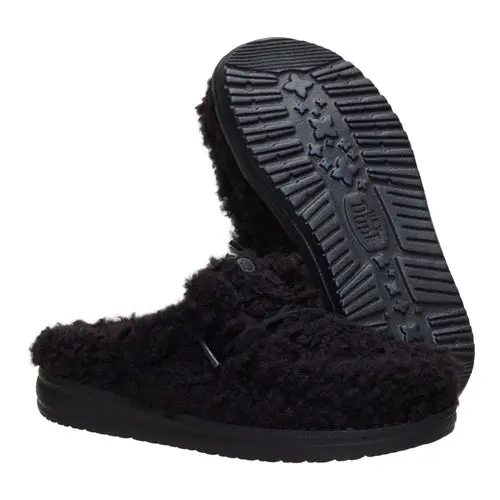 HEYDUDES Wendy Slipper Youth – Black/Black online