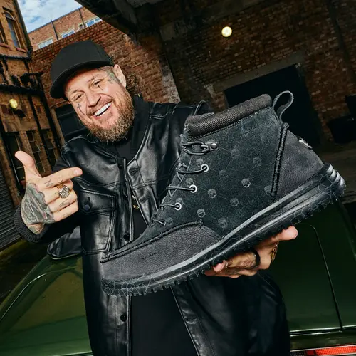 HEYDUDES Jelly Roll Bradley Suede – Black / Black Oyster online