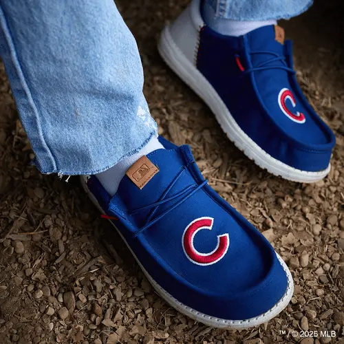 HEYDUDES MLB Cubsu2122 Wally Funk – Cubs Royal / White online