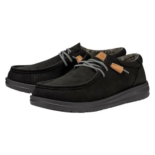 HEYDUDES Paul Craft Leather – Black online