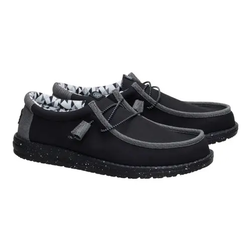 HEYDUDES Wally Ashes – Black / Grey online