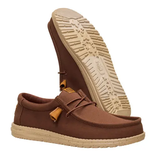 HEYDUDES Wally Canvas – Brown online