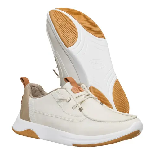 HEYDUDES Wally Drift Classic – Silver Birch / White online