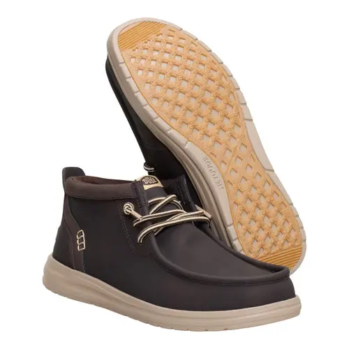 HEYDUDES Wally Mid Gripr Classic – Mole Brown online