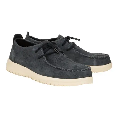 HEYDUDES Wally NXT Moc – Black / Wood Ash online