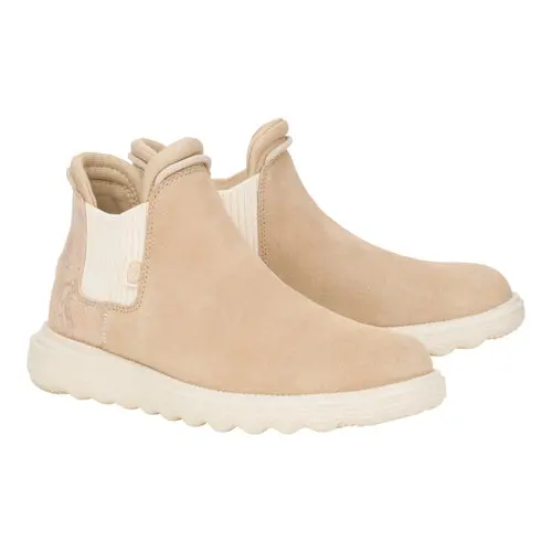 HEYDUDES Branson Womens Suede Novelty – Sand/Snake online