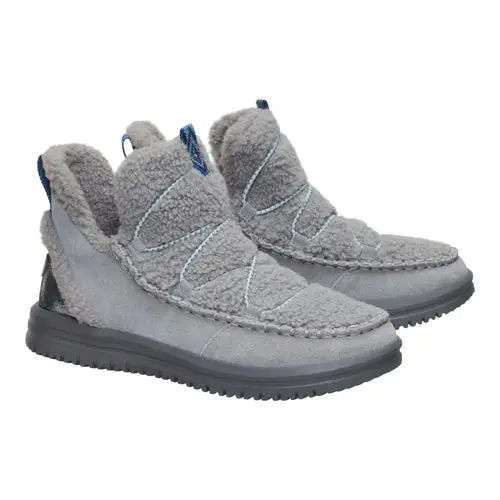 HEYDUDES Camden Suede Cozy – Charcoal online