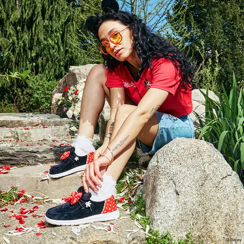 HEYDUDES Disney Minnie Mouse Wendy – Minnie Black/Red online