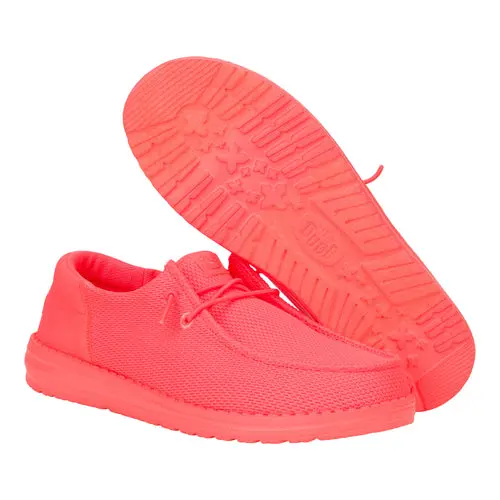 HEYDUDES Wendy Funk Mono – Fiery Coral online