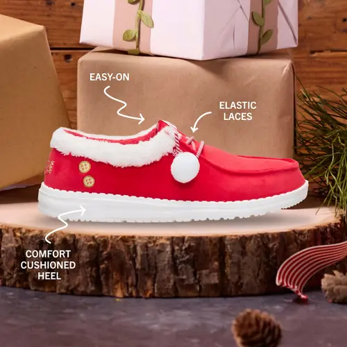 HEYDUDES Wendy Mrs Claus – Red online