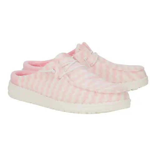HEYDUDES Wendy Slip Terry Stripe – Stripe Pink/White online