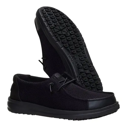 HEYDUDES Wendy Work CE Slip Resistant Wide – Black online